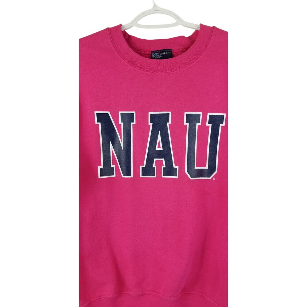 MV Sport NAU Pink Athletic Women's Sweatshirt Sz Small - Picture 2 of 5